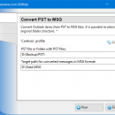 Convert PST to MSG for Outlook screenshot