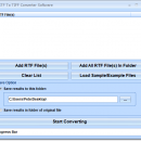 RTF To TIFF Converter Software screenshot