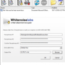 Whitenoise Strong Encryptor screenshot