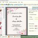 Wedding Card Software screenshot