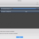 M4VGear DRM Media Converter for Mac OS X screenshot