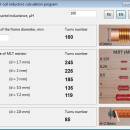 Simple coil inductors calculator screenshot