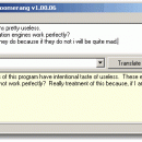 Google Translator Boomerang screenshot