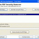 Undo Password Protect PDF screenshot