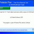 W32/Darkkomet Free Virus Removal Tool screenshot