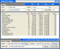 Xilisoft CD Ripper screenshot