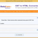 DataVare OST to HTML Converter Expert screenshot