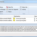SyncMySite screenshot