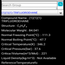 Chemical Data screenshot