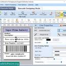 Distribution Barcode Software screenshot