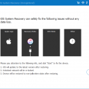 Mac FoneLab iOS System Recovery screenshot