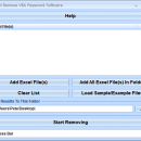 Excel Remove VBA Password Software screenshot