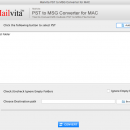 MailVita PST to MSG Converter for Mac screenshot