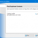 Find Duplicate Contacts for Outlook screenshot