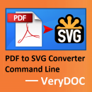VeryUtils PDF to SVG Converter Command Line screenshot