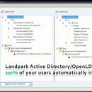 LANDPARK ACTIVE DIRECTORY/OPENLDAP FRA screenshot