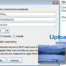 FlickrUpload screenshot