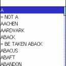 LingvoSoft Dictionary English <-> German for Microsoft Smartphone screenshot