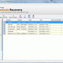 Outlook Email Recovery Utility screenshot
