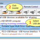 USB Redirector Client screenshot