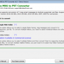Convert MSG to PST screenshot