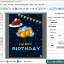 Birthday Wishing Card Maker Software screenshot