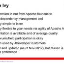 Apache Ivy screenshot