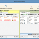 RemindMyMoney for Windows 64 screenshot