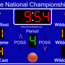 Basketball Scoreboard Dual screenshot