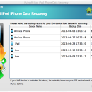 iPubsoft iPad iPhone iPod Data Recovery for Mac screenshot