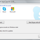 Seaside Multi Skype Launcher screenshot