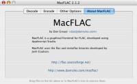 MacFLAC screenshot