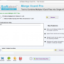 Softaken Merge vCard screenshot