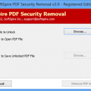 PDF Security Removal screenshot