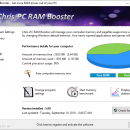 Chris-PC RAM Booster screenshot