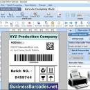 Barcode Label Font Design Application screenshot