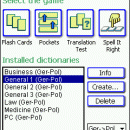 LingvoSoft FlashCards German <-> Polish for Pocket PC screenshot