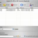 Aostsoft JPG JPEG to PDF Converter screenshot