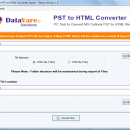 DataVare PST to HTML Converter Expert screenshot