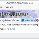 Shoretel Contacts Fix screenshot