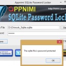 Appnimi SQLite Password Locker screenshot