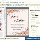 Greeting Card Designing Program screenshot