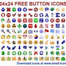 24x24 Free Button Icons screenshot
