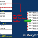 VeryPDF PDF Content Splitter Command Line screenshot