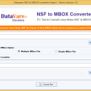 Datavare NSF to MBOX Converter screenshot