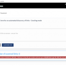 Sitecozy broken link checker for Linux screenshot