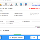 SysInspire PST Merge and Join Software screenshot