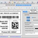 Mac Barcode Tag Creating Application screenshot