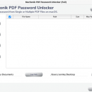 MacSonik PDF Unlocker Tool screenshot