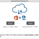 MacSonik Office 365 Backup Tool screenshot